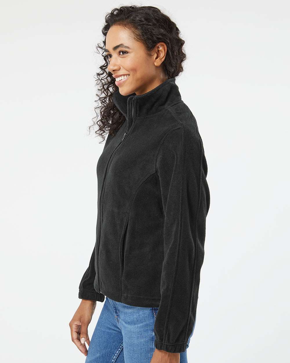 Burnside Ladies Polar Fleece Full-Zip Jacket