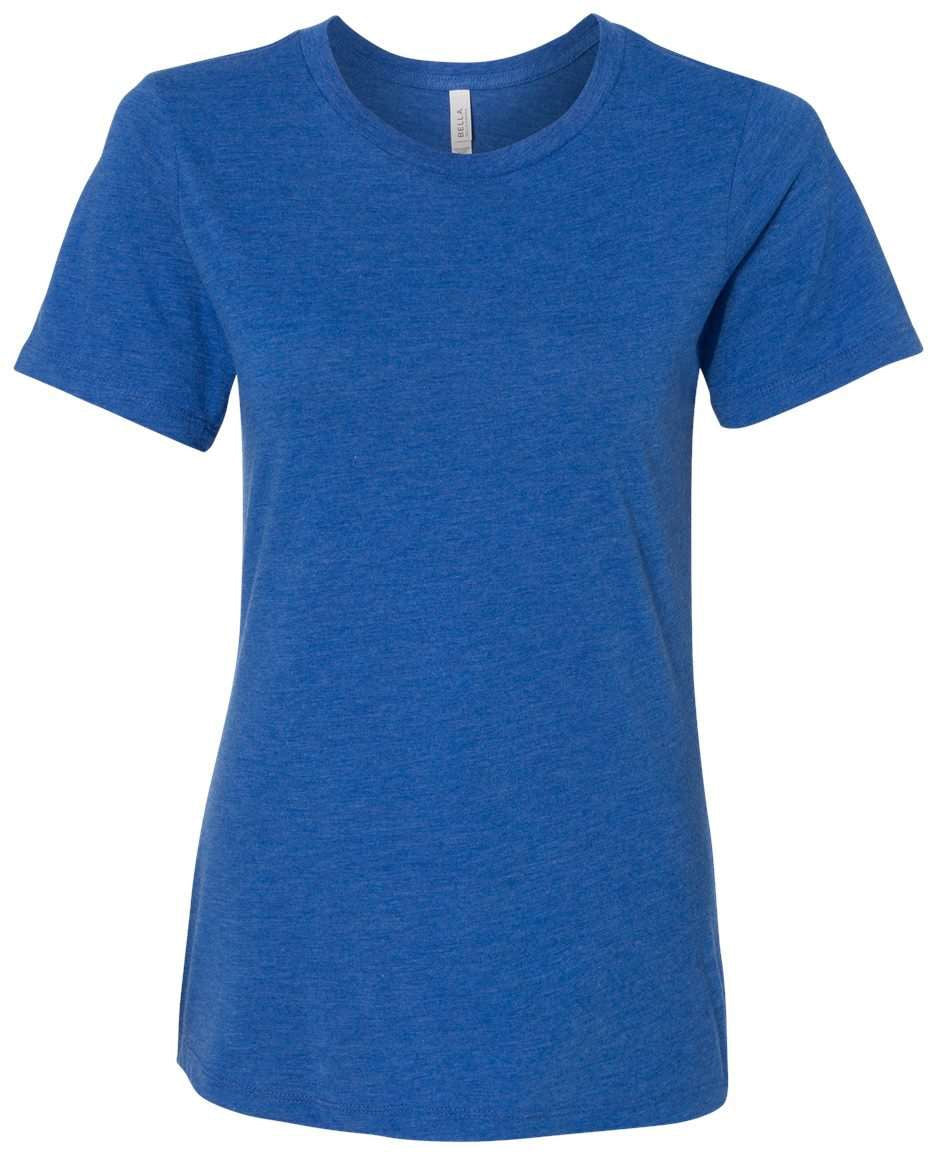 Bella+Canvas Womenâs Relaxed Fit Triblend Tee