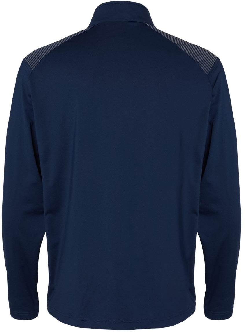 Adidas Shoulder Stripe Quarter-Zip Pullover