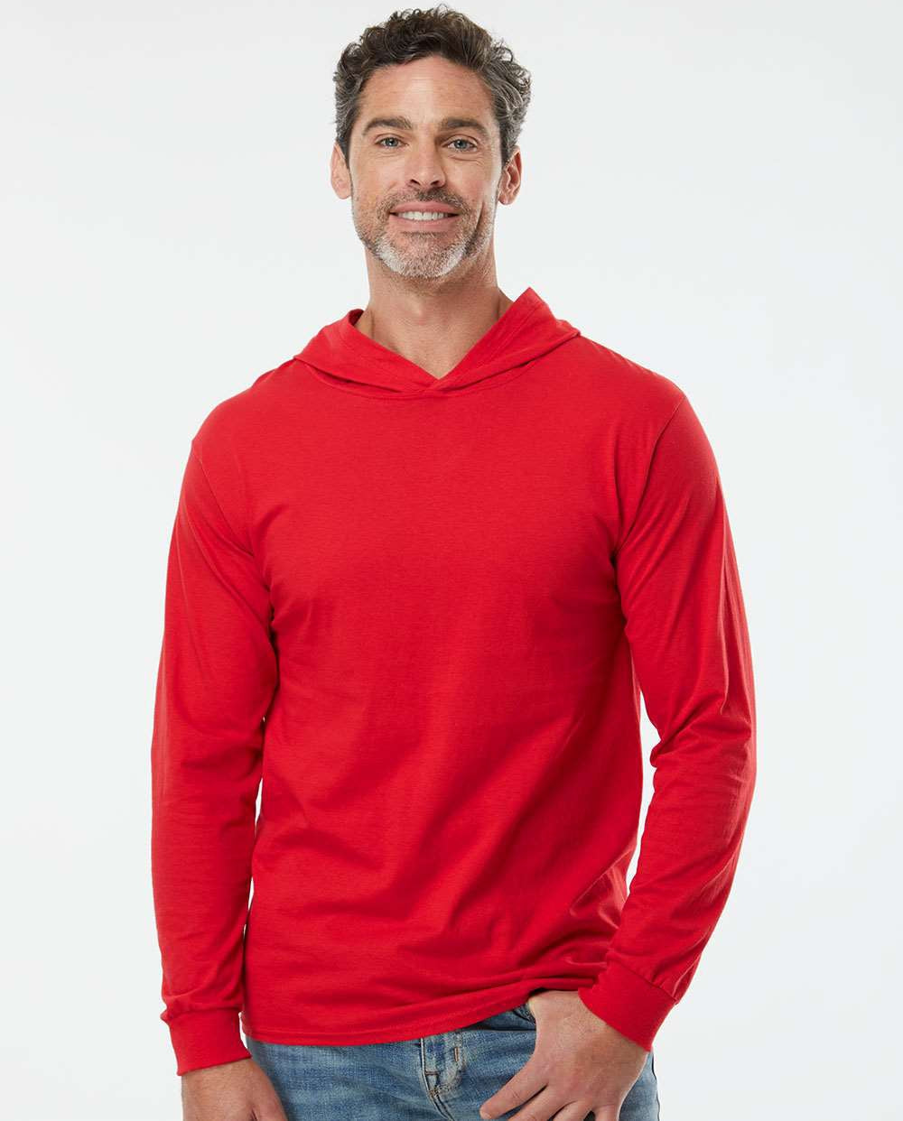 Fruit of the Loom HD Cotton Jersey Hooded T-Shirt