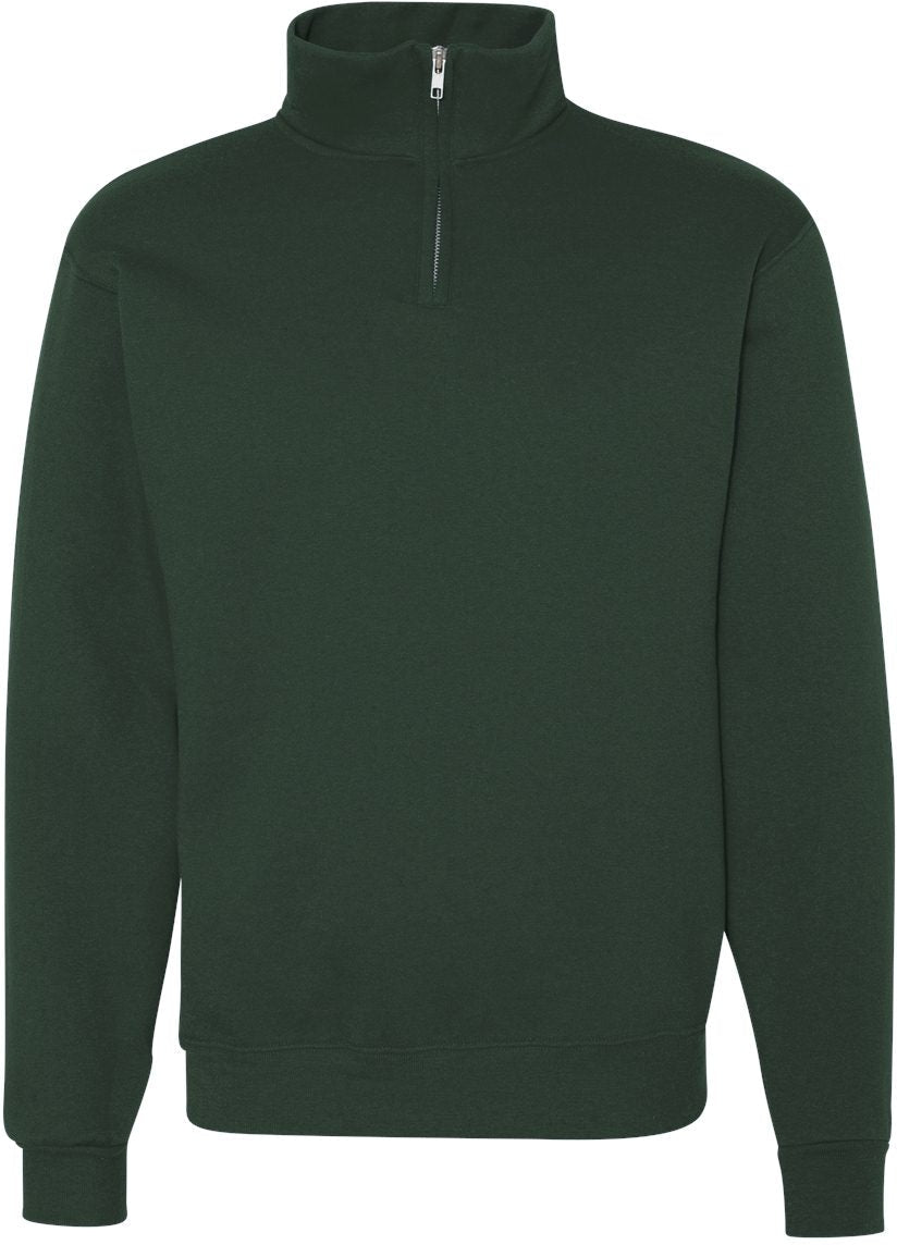 OUTLET-Jerzees Nublend Cadet Collar Quarter-Zip Sweatshirt