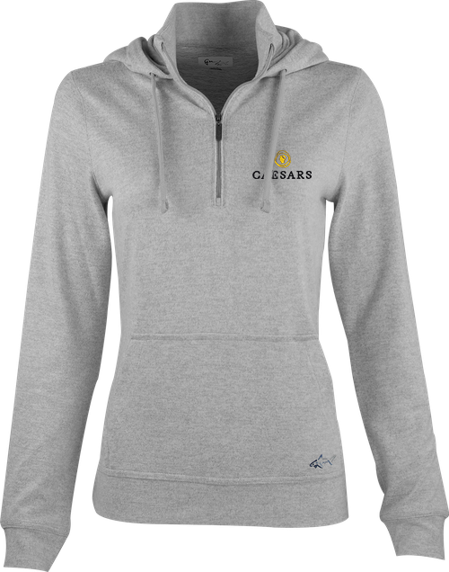 OUTLET-Greg Norman Ladies Lab 1/4-Zip Hoodie