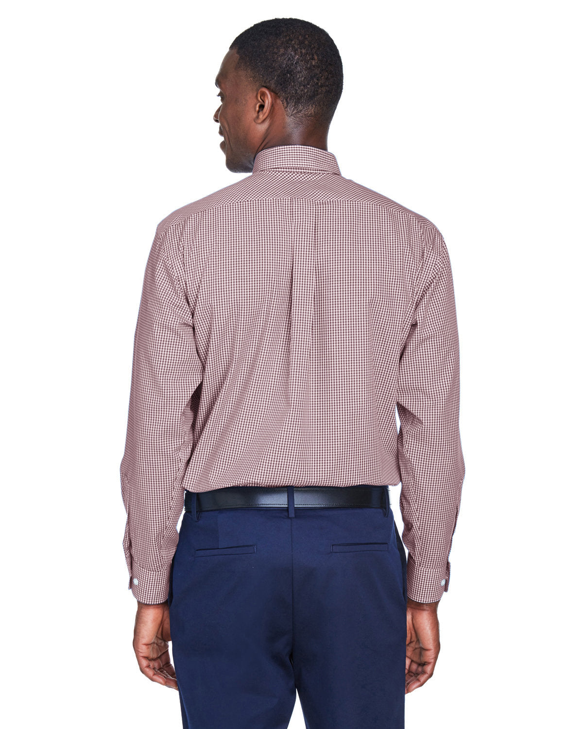 OUTLET-Devon & Jones Gingham Check Dress Shirt