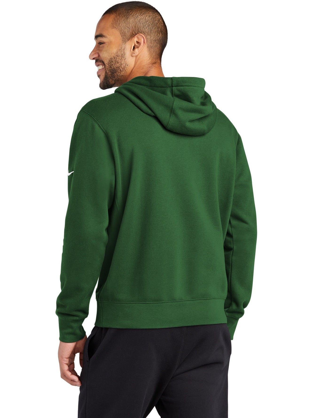 NIKE Club Fleece Sleeve Swoosh Pullover Hoodie