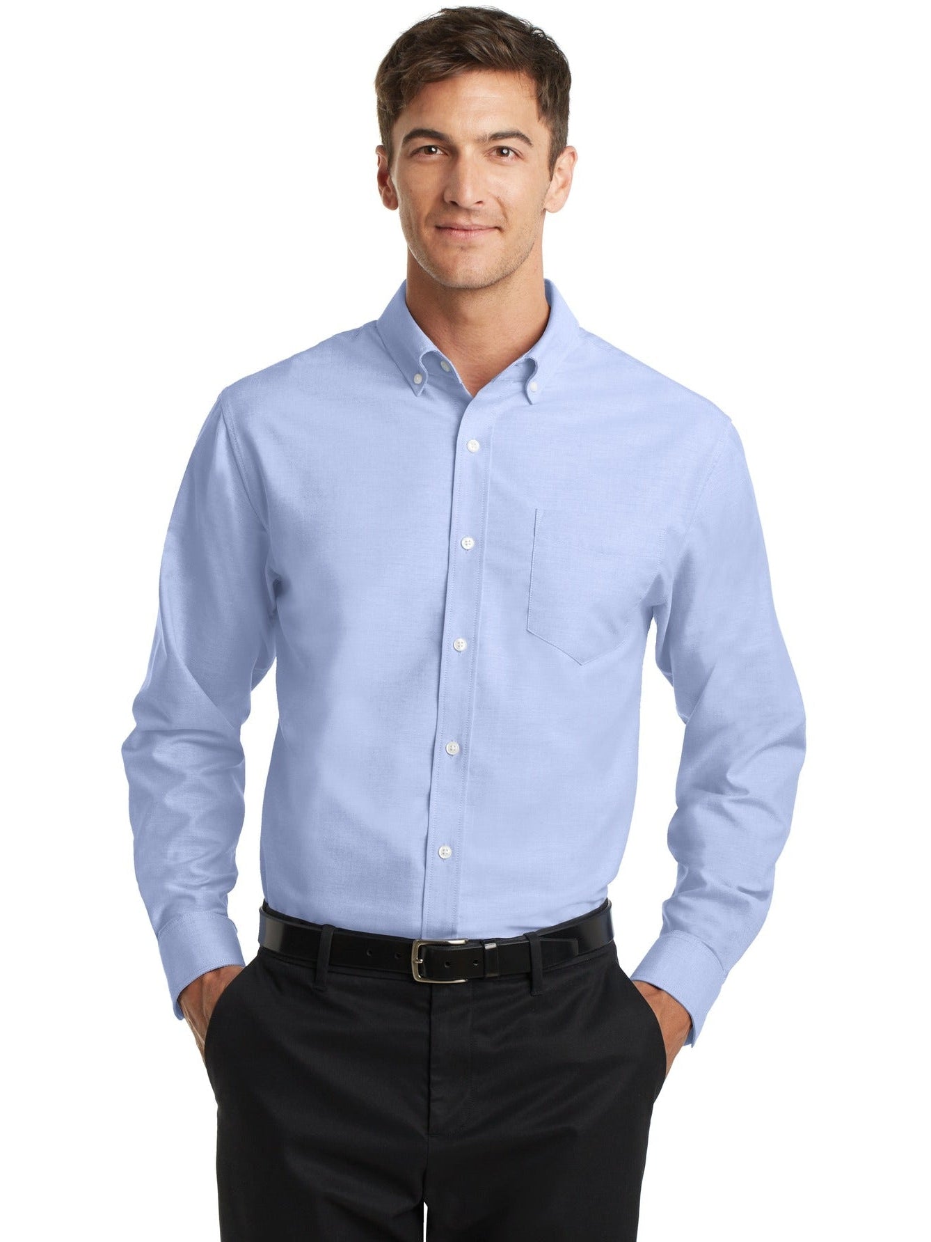 OUTLET-Port Authority Tall SuperPro Oxford Shirt