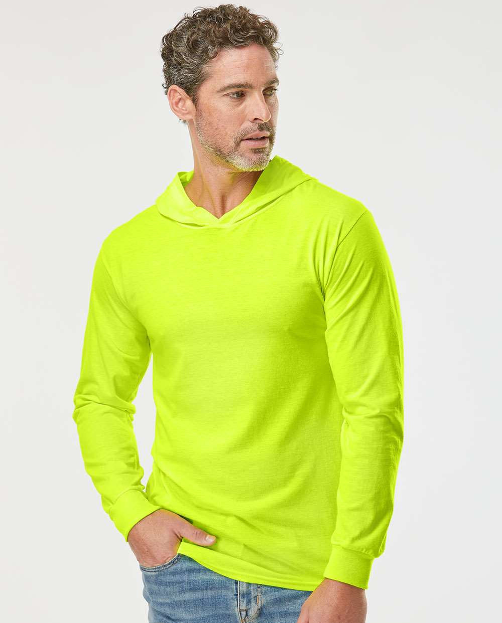 Fruit of the Loom HD Cotton Jersey Hooded T-Shirt