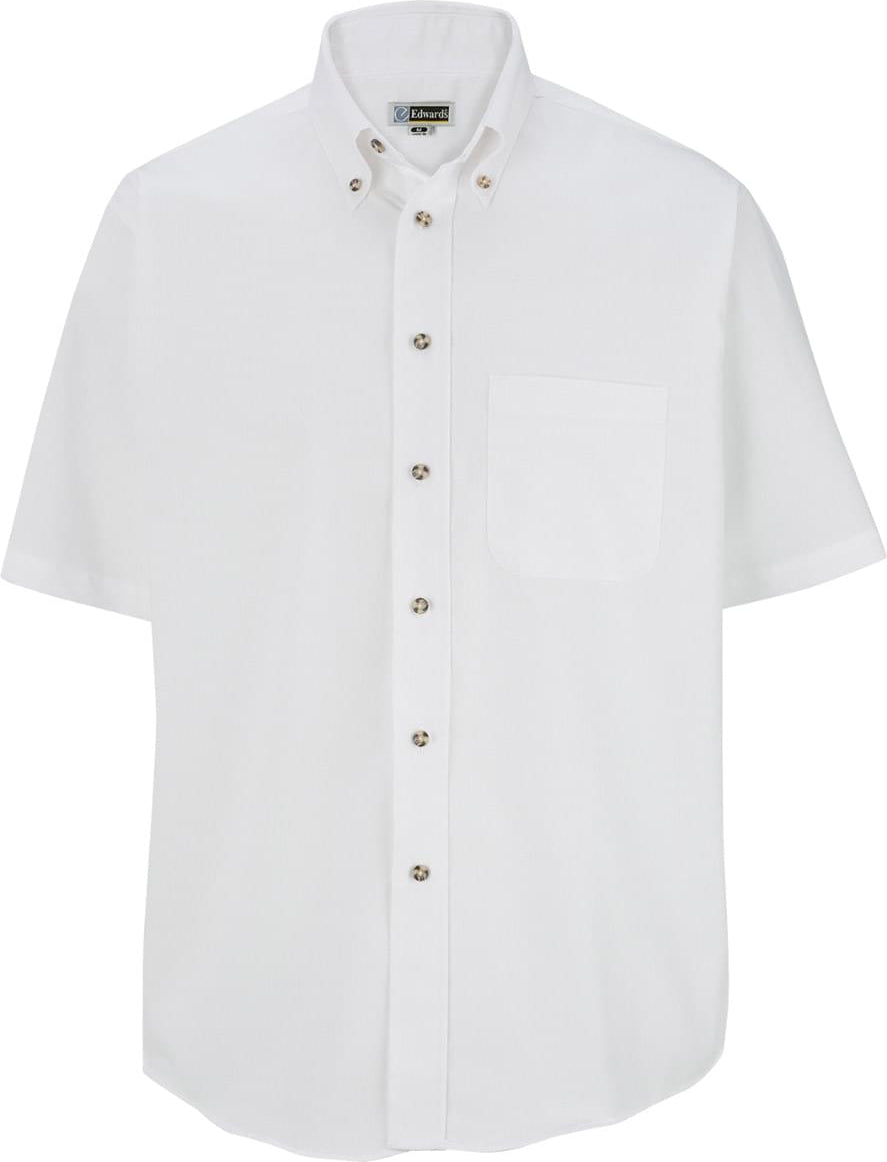 Edwards Easy Care Short Sleeve Poplin Shirt