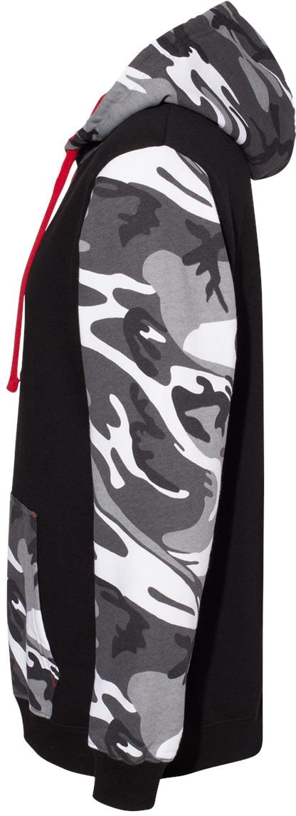 Code Five Fashion Camo Hooded Sweatshirt