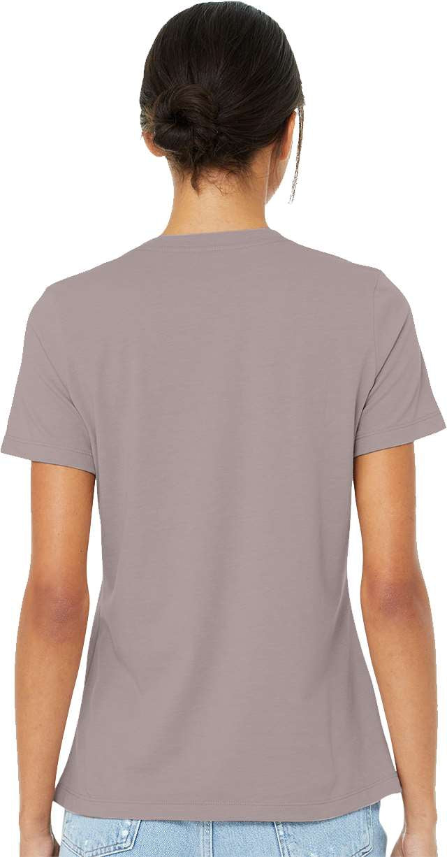 Bella+Canvas Womenâs Relaxed Fit Heather CVC Tee