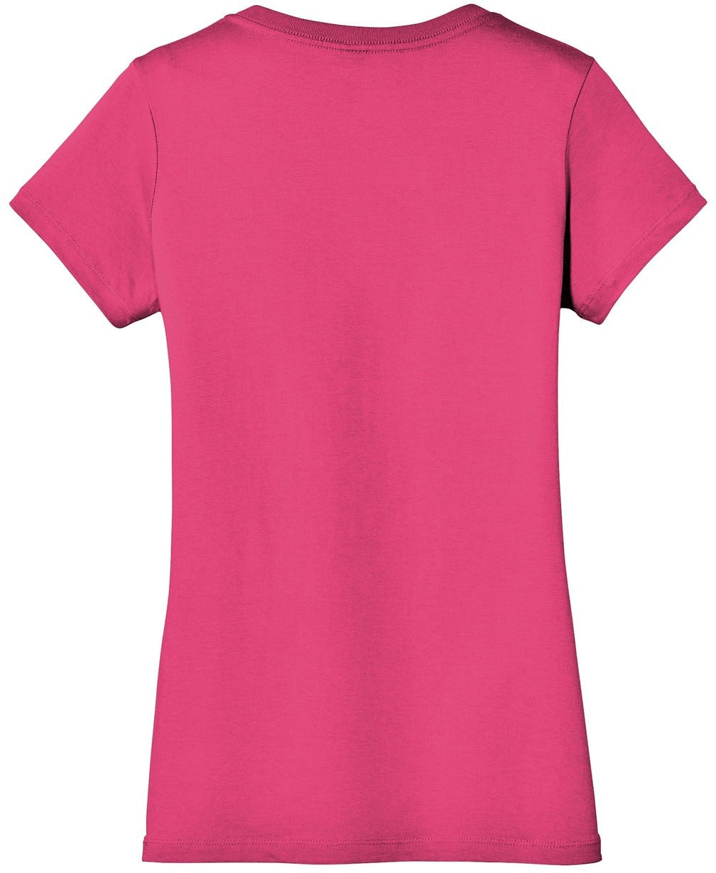 OUTLET-District Ladies Perfect Weight V-Neck Tee