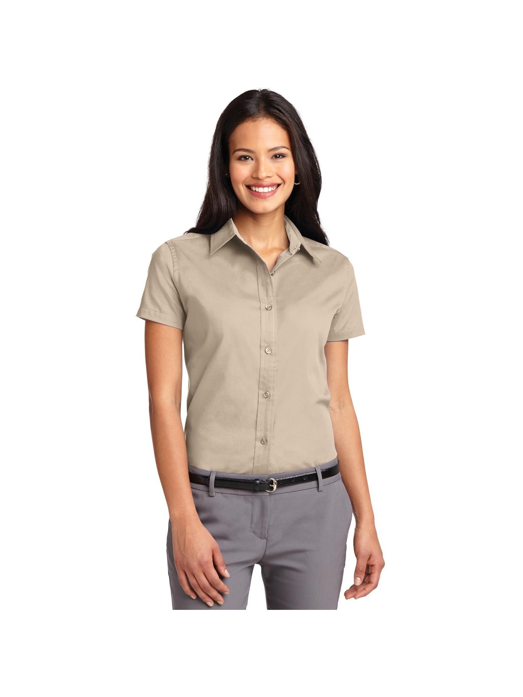 OUTLET-Port Authority Ladies Short Sleeve Easy Care Shirt