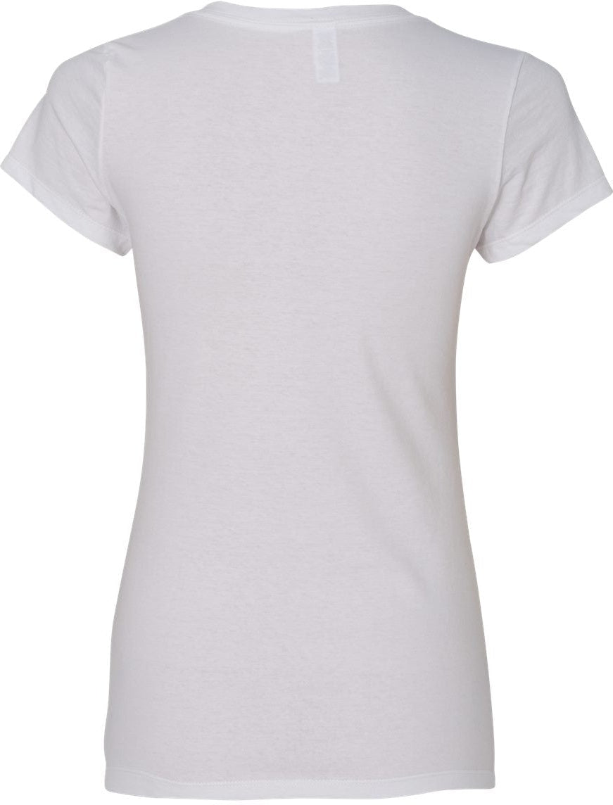 Fruit of the Loom Sofspun Ladies V-Neck T-Shirt