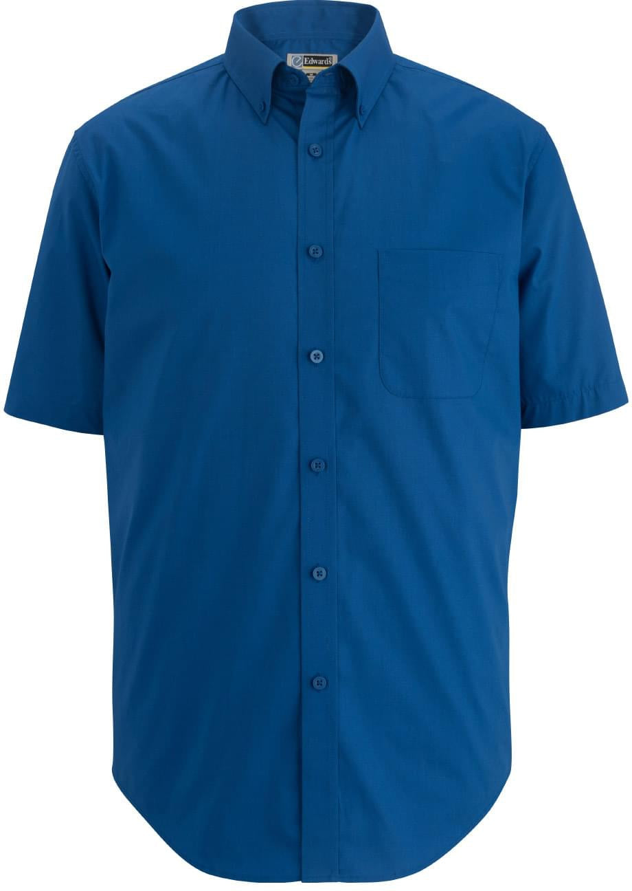 Edwards  Short Sleeve Stretch Poplin Shirt