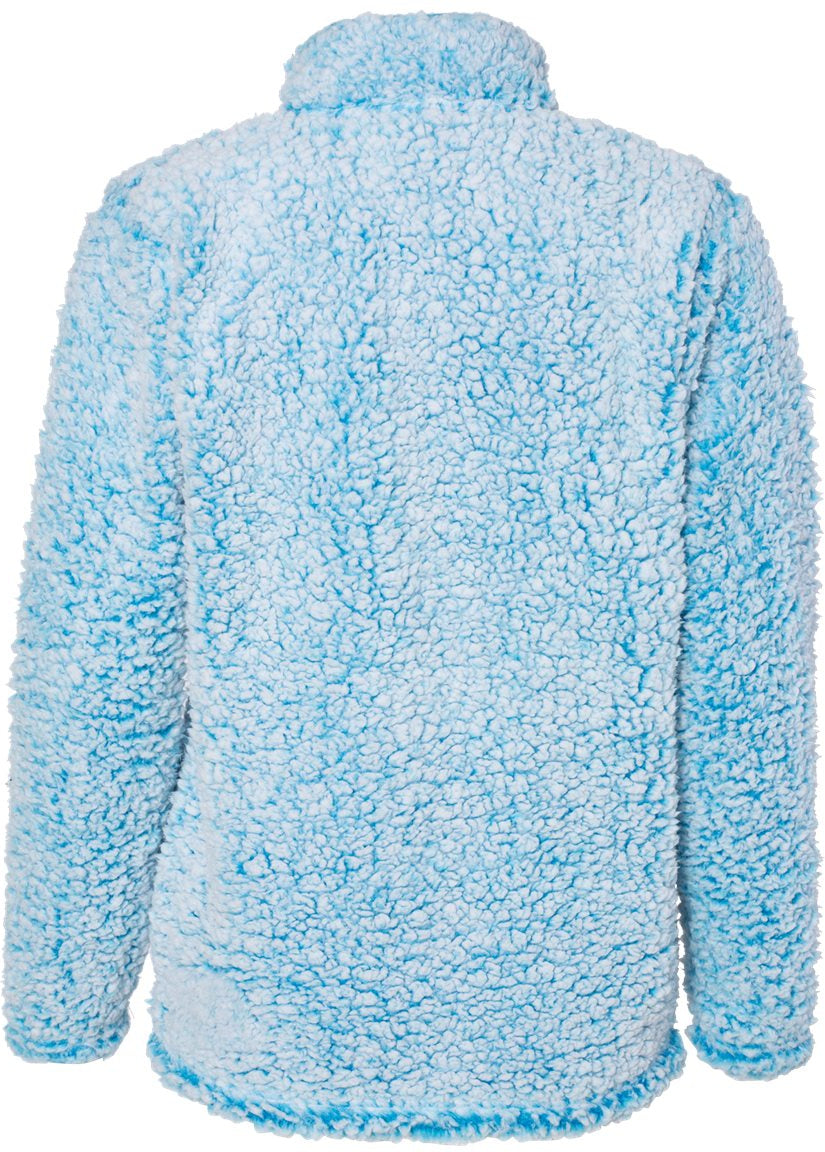 J. America Womenâs Epic Sherpa Quarter-Zip Pullover