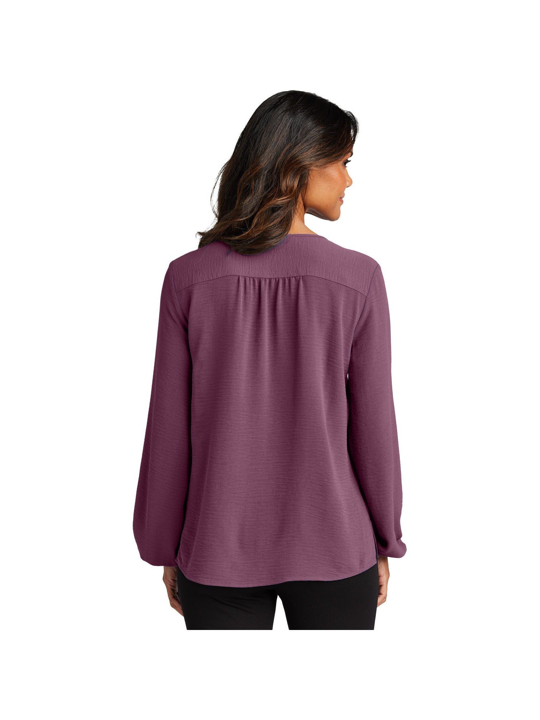 Port Authority Ladies Textured Crepe Blouse