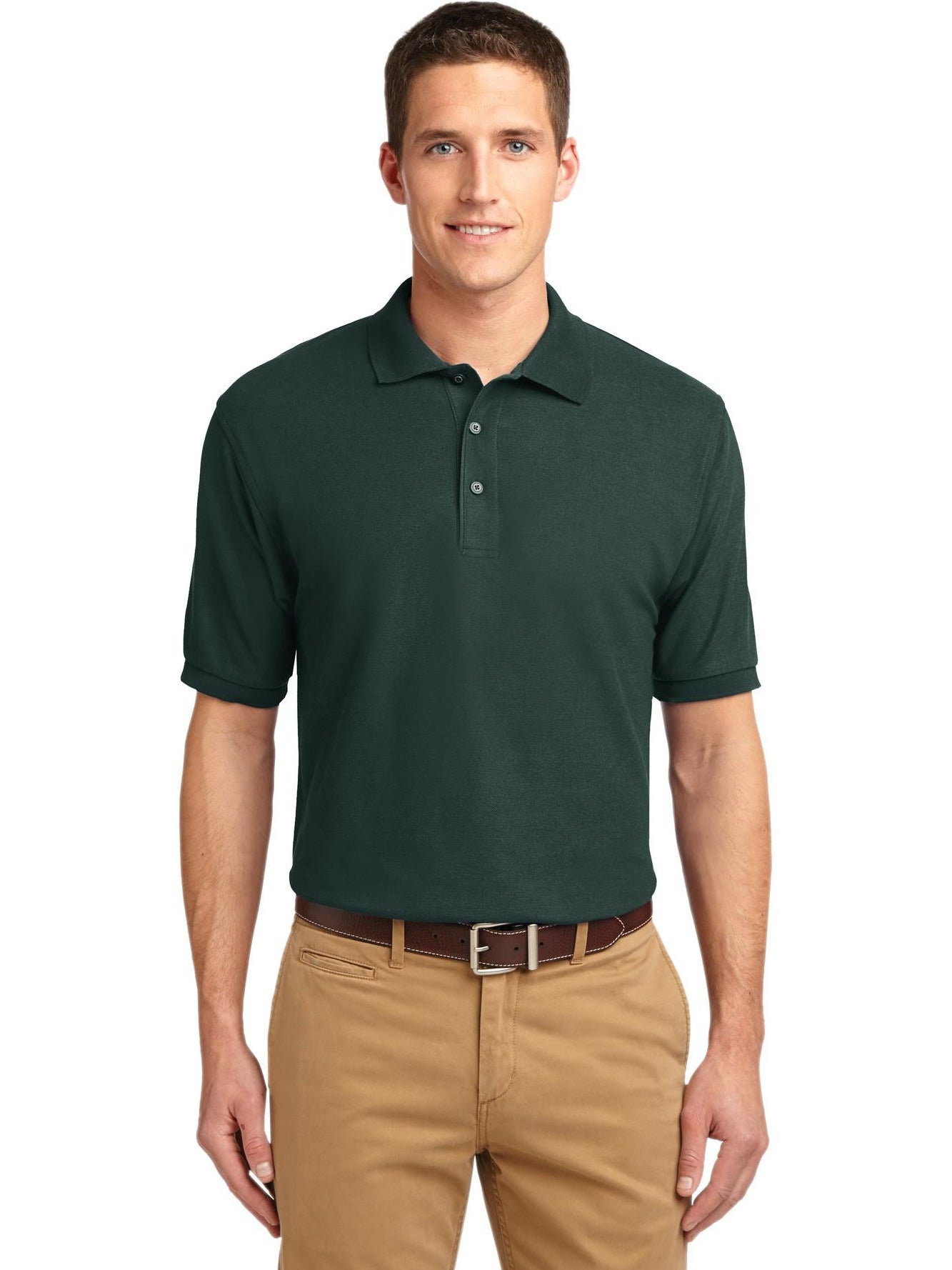 OUTLET-Port Authority Tall Silk Touch Polo Shirt