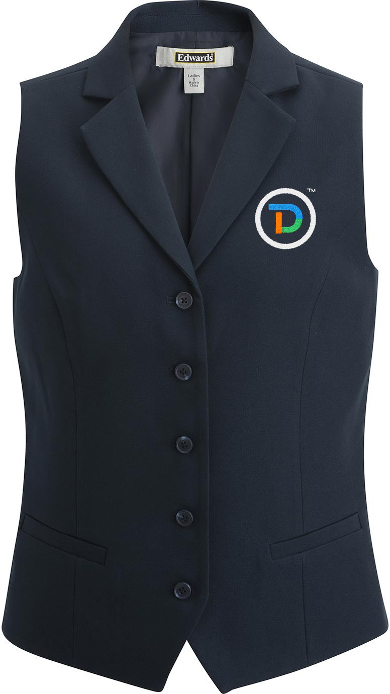 Edwards Ladies Dress Lapel Vest