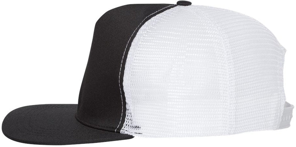 Mega Cap Flat Bill Trucker Cap