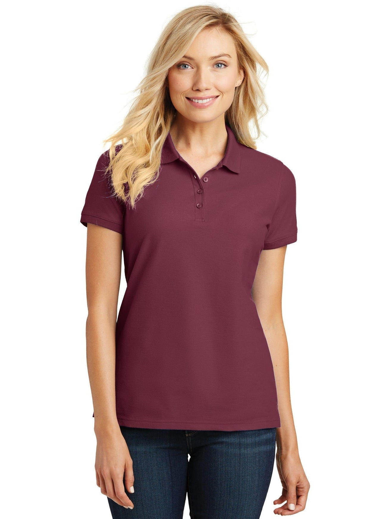 OUTLET-Port Authority Ladies Core Classic Pique Polo