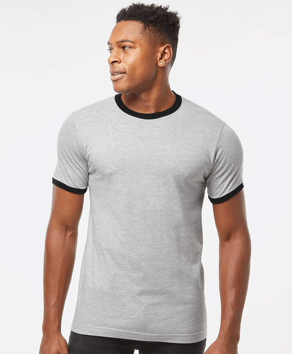 Tultex Unisex Fine Jersey Ringer T-Shirt