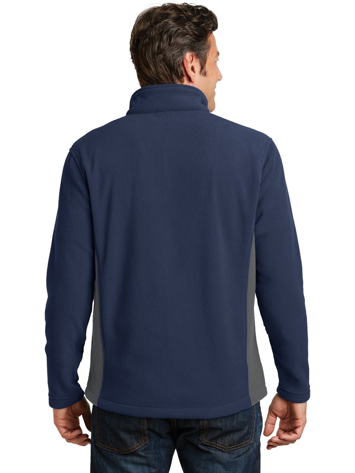 OUTLET-Port Authority Colorblock Value Fleece Jacket