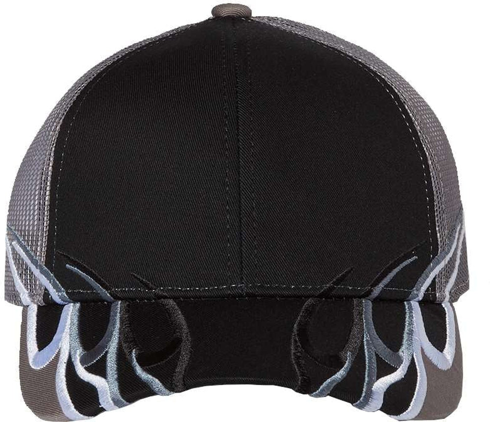 Outdoor Cap Flame Mesh-Back Cap