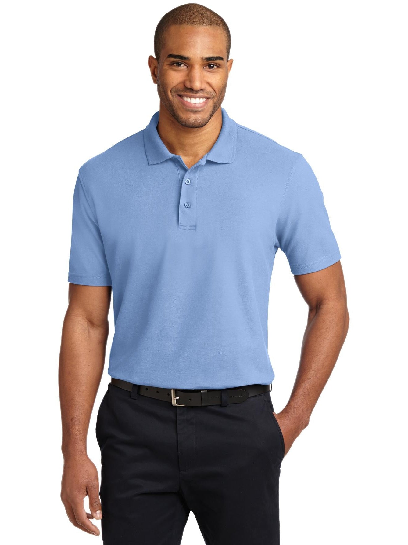 OUTLET-Port Authority Stain-Resistant Polo Shirt