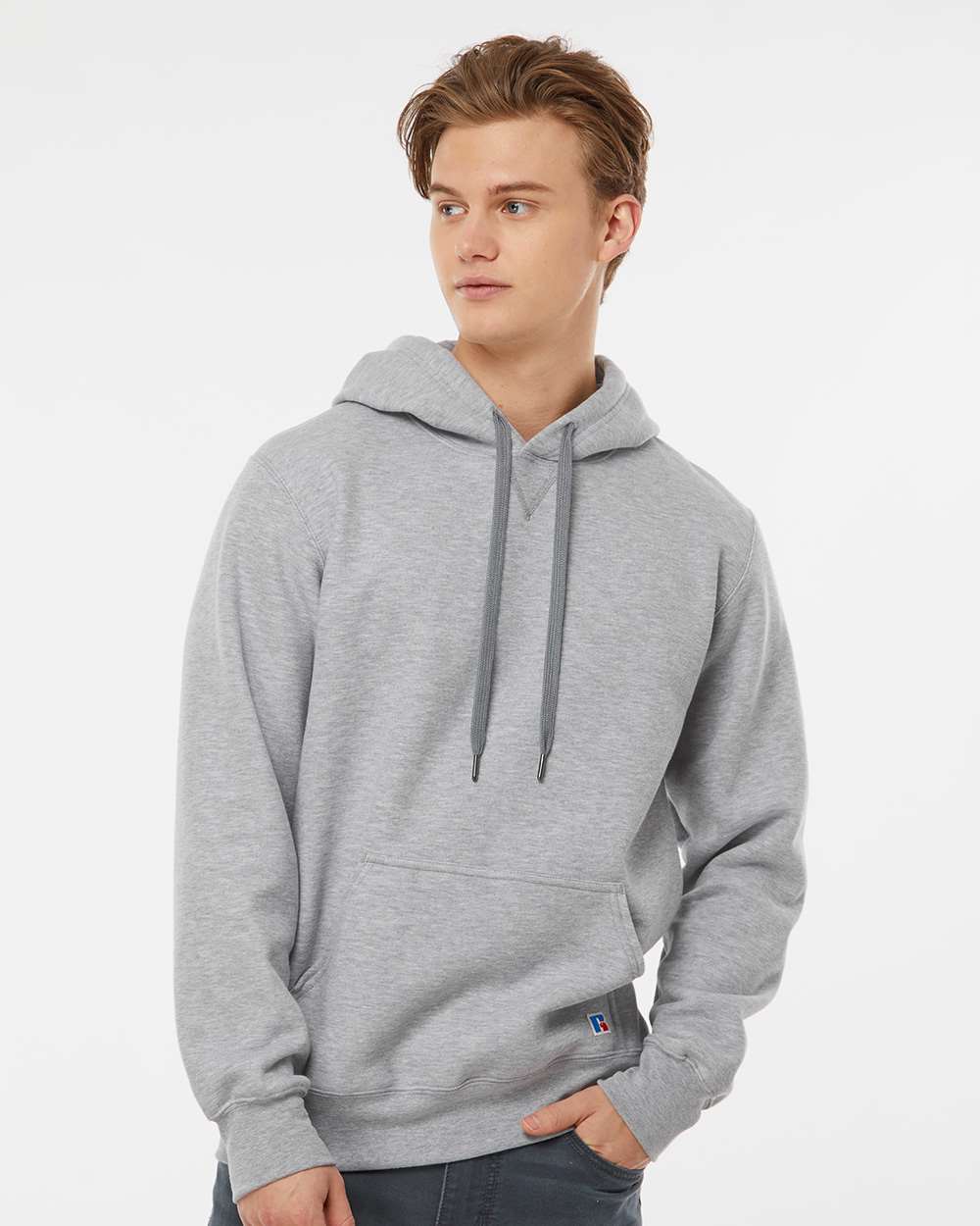 Russell Athletic Cotton Rich Fleece Hooded Sweatshirt