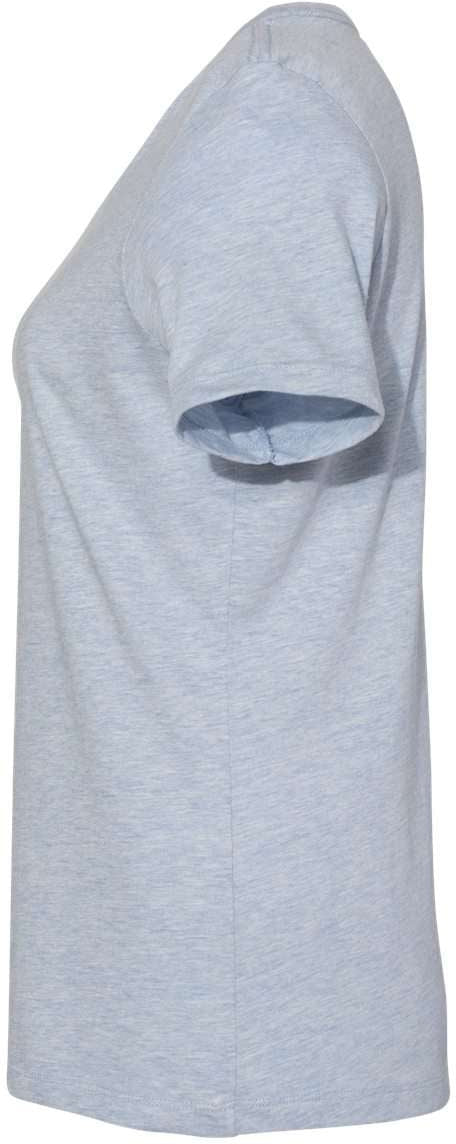 Bella+Canvas Womenâs Relaxed Fit Heather CVC Tee