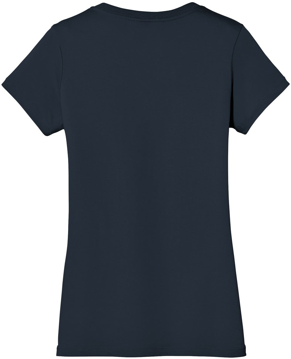 OUTLET-District Ladies Perfect Weight V-Neck Tee