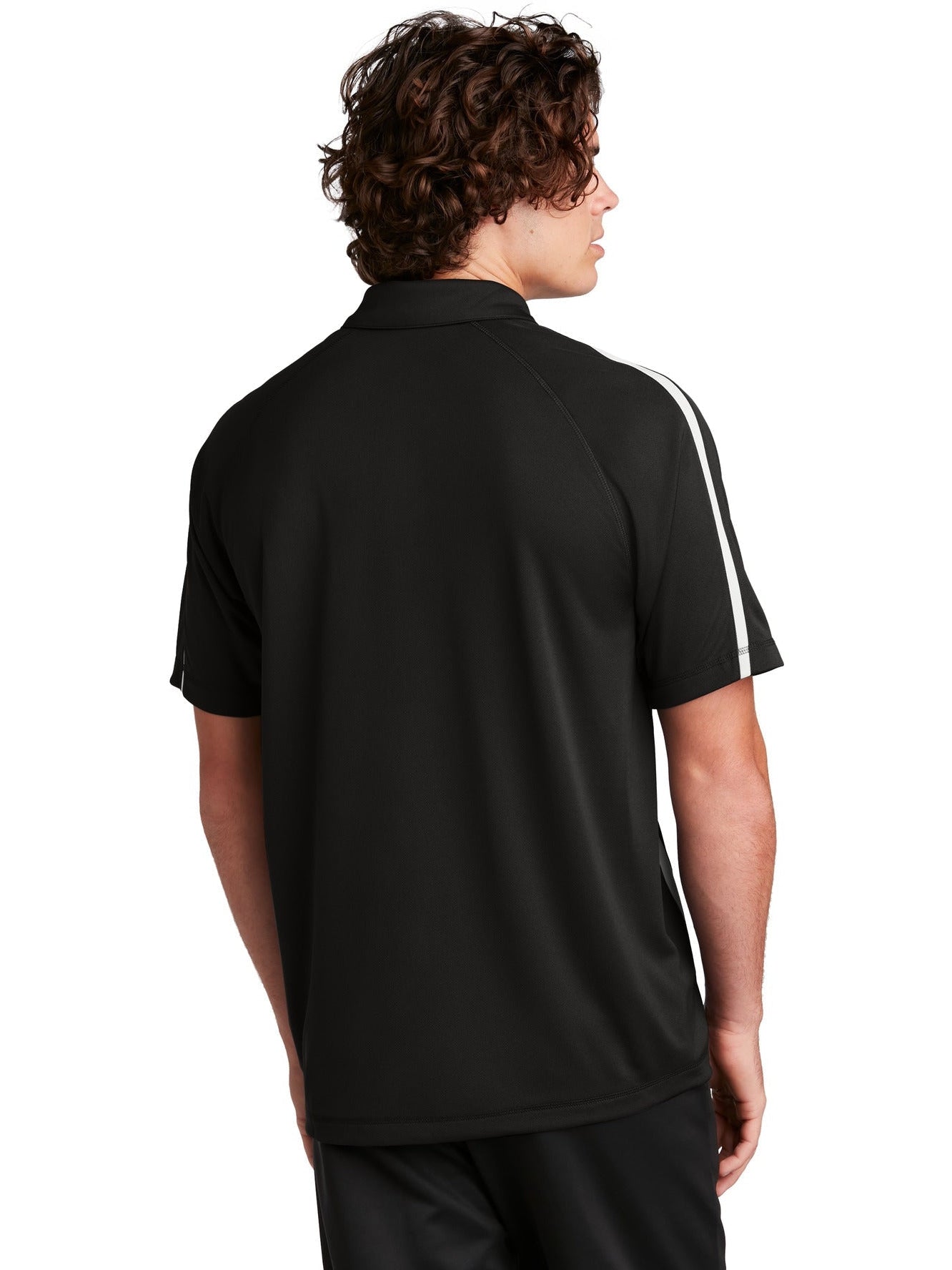 OUTLET-Sport-Tek Micro-Mesh Colorblock Polo