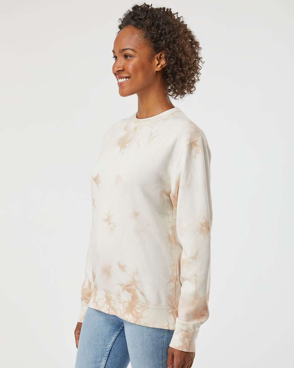 Independent Trading Co. Unisex Midweight Tie-Dyed Sweatshirt