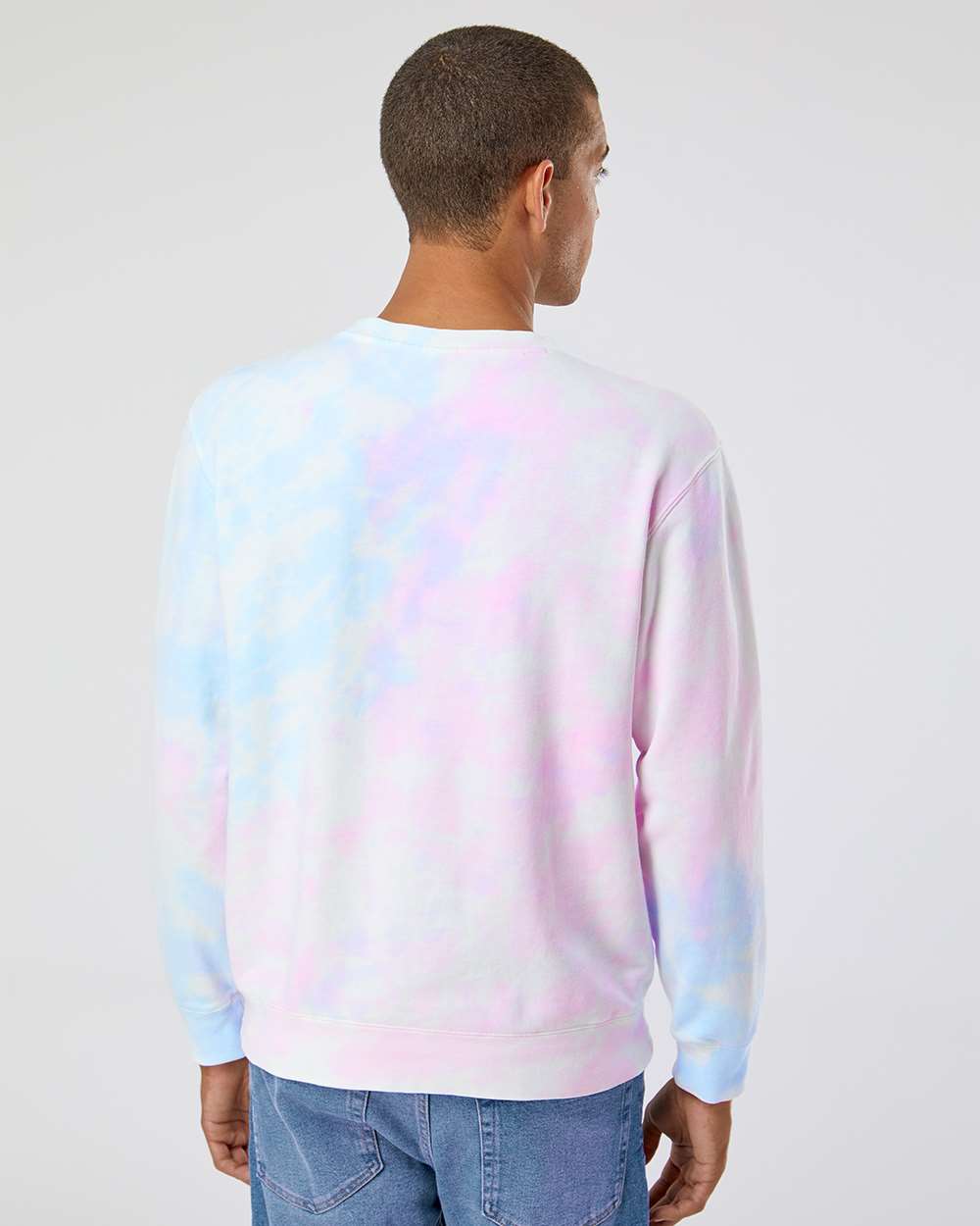 Independent Trading Co. Unisex Midweight Tie-Dyed Sweatshirt