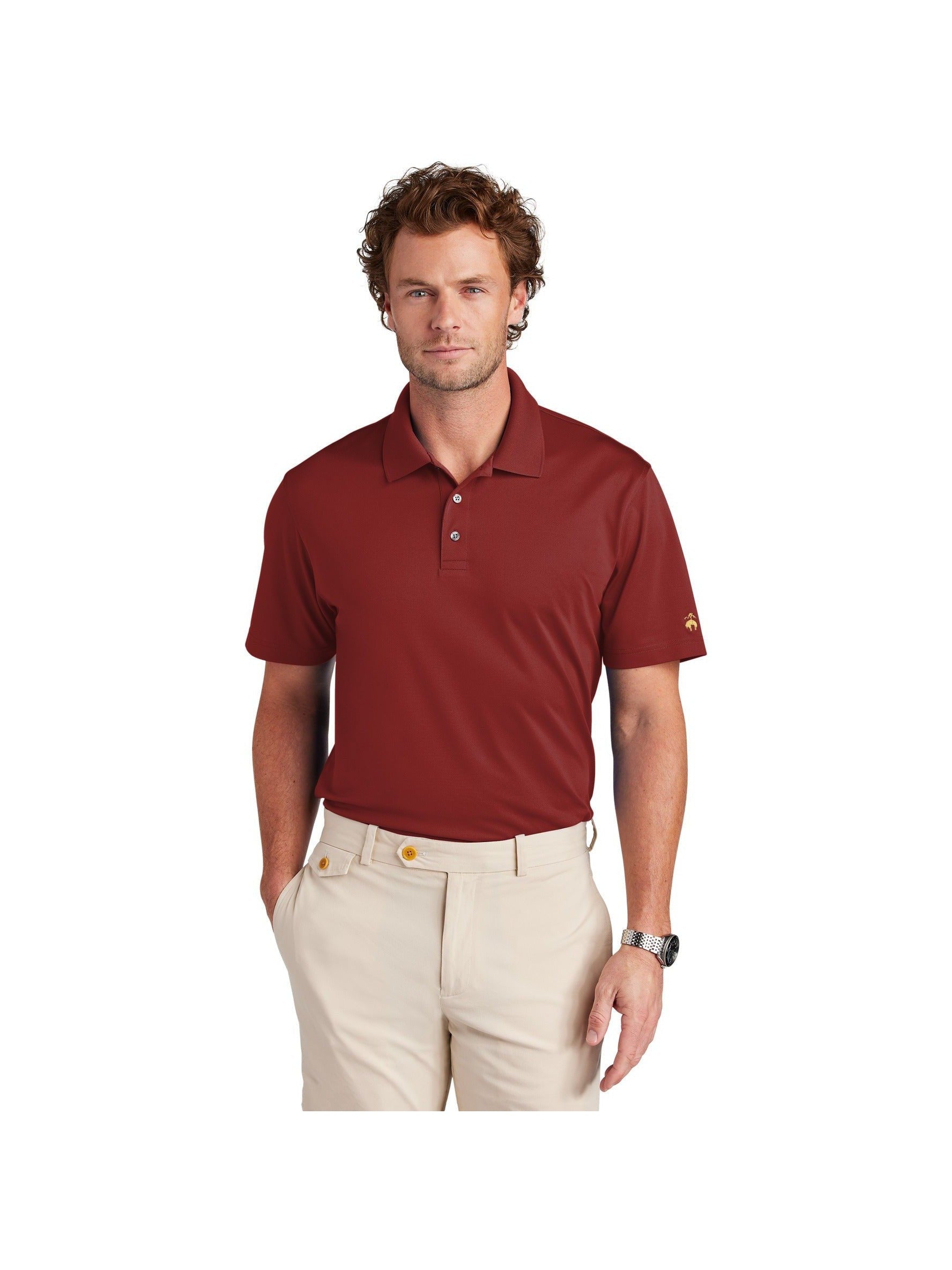 Brooks Brothers Mesh Pique Performance Polo