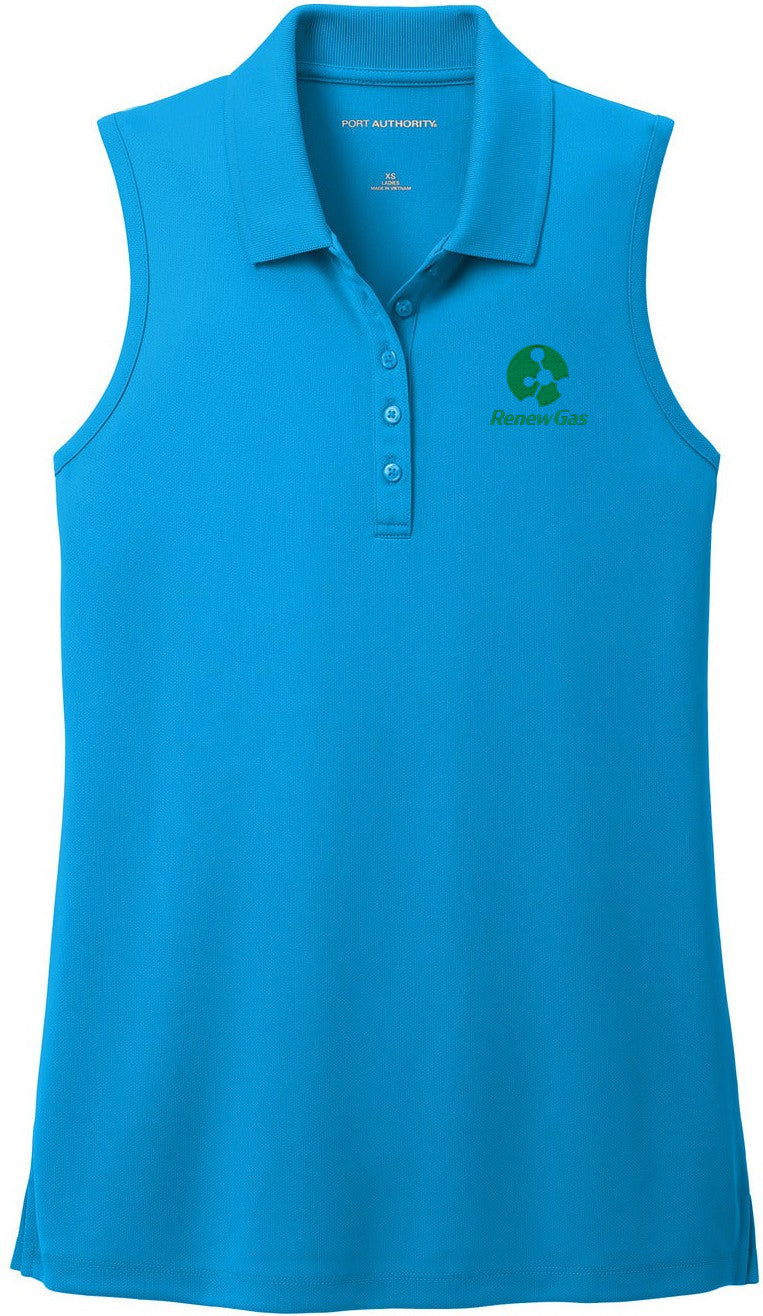 Port Authority Ladies Dry Zone UV Micro-Mesh Sleeveless Polo