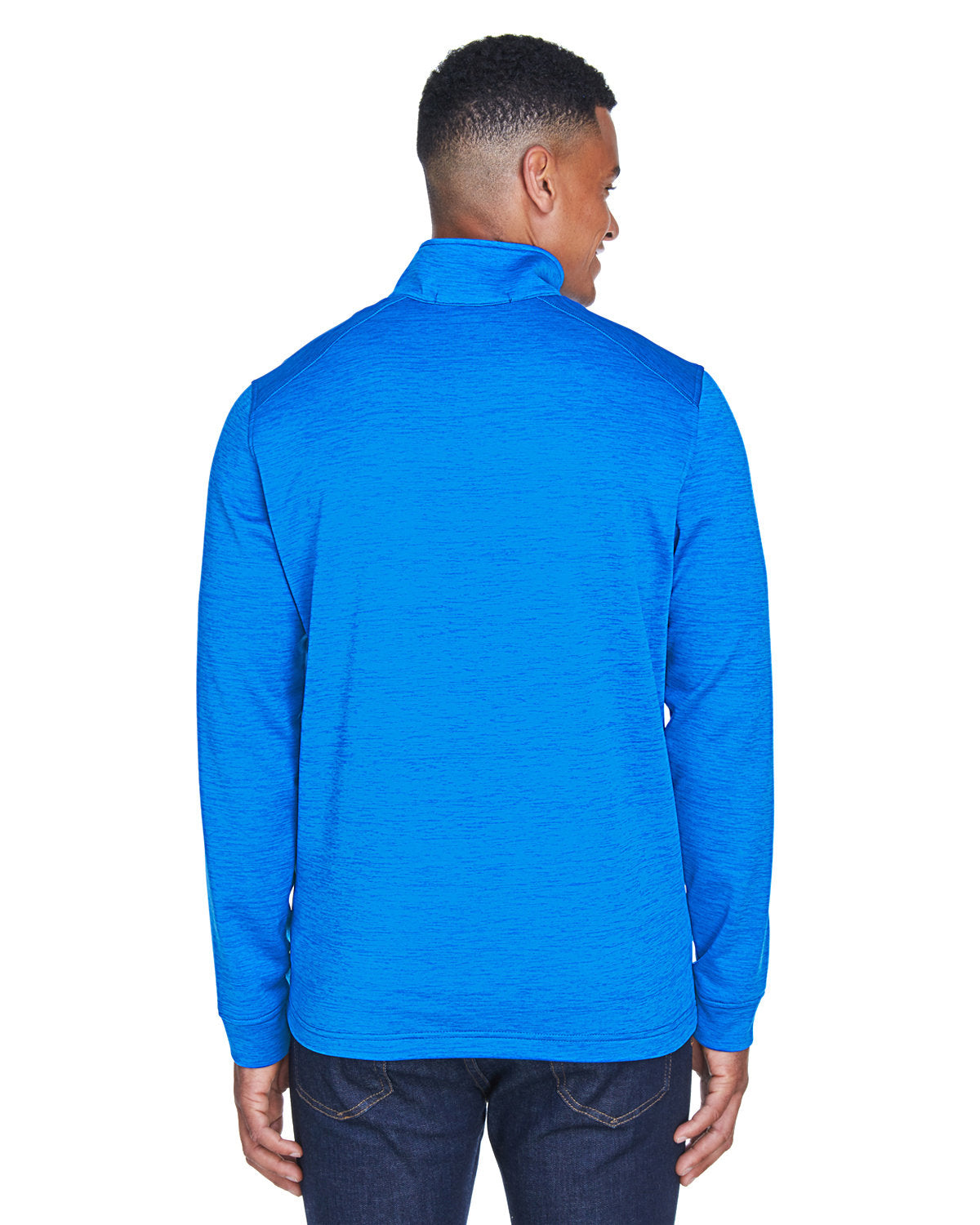OUTLET-Devon & Jones Newbury MÃ©lange Fleece Quarter-Zip