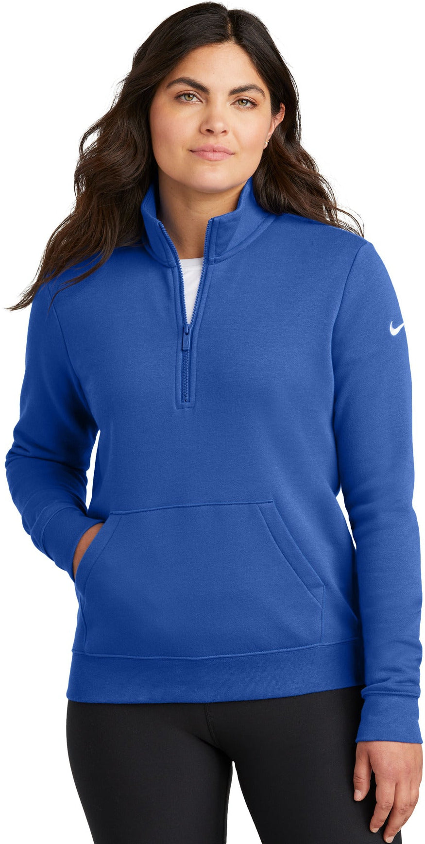 OUTLET-Nike Ladies Club Fleece Sleeve Swoosh