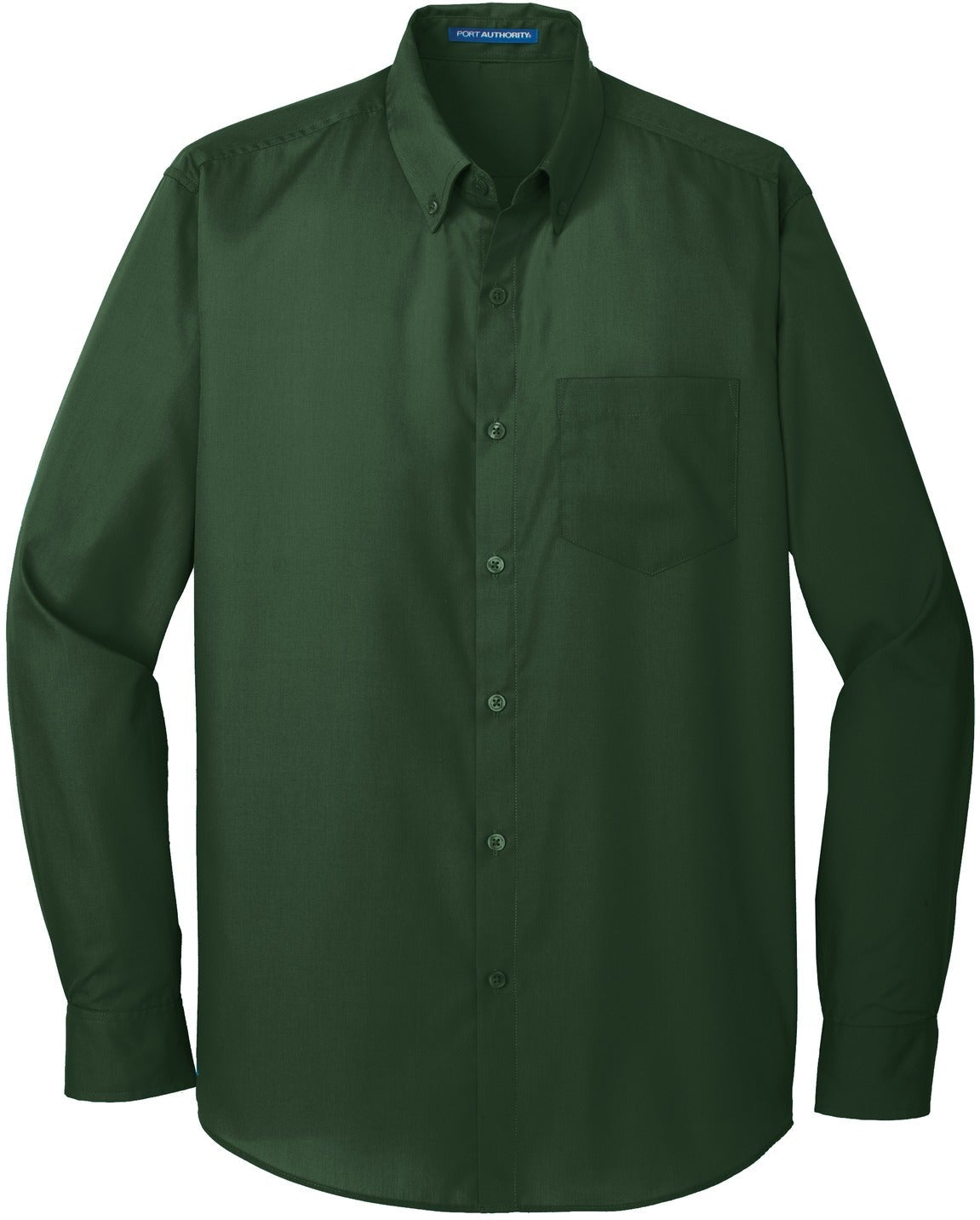 OUTLET-Port Authority Carefree Poplin Shirt