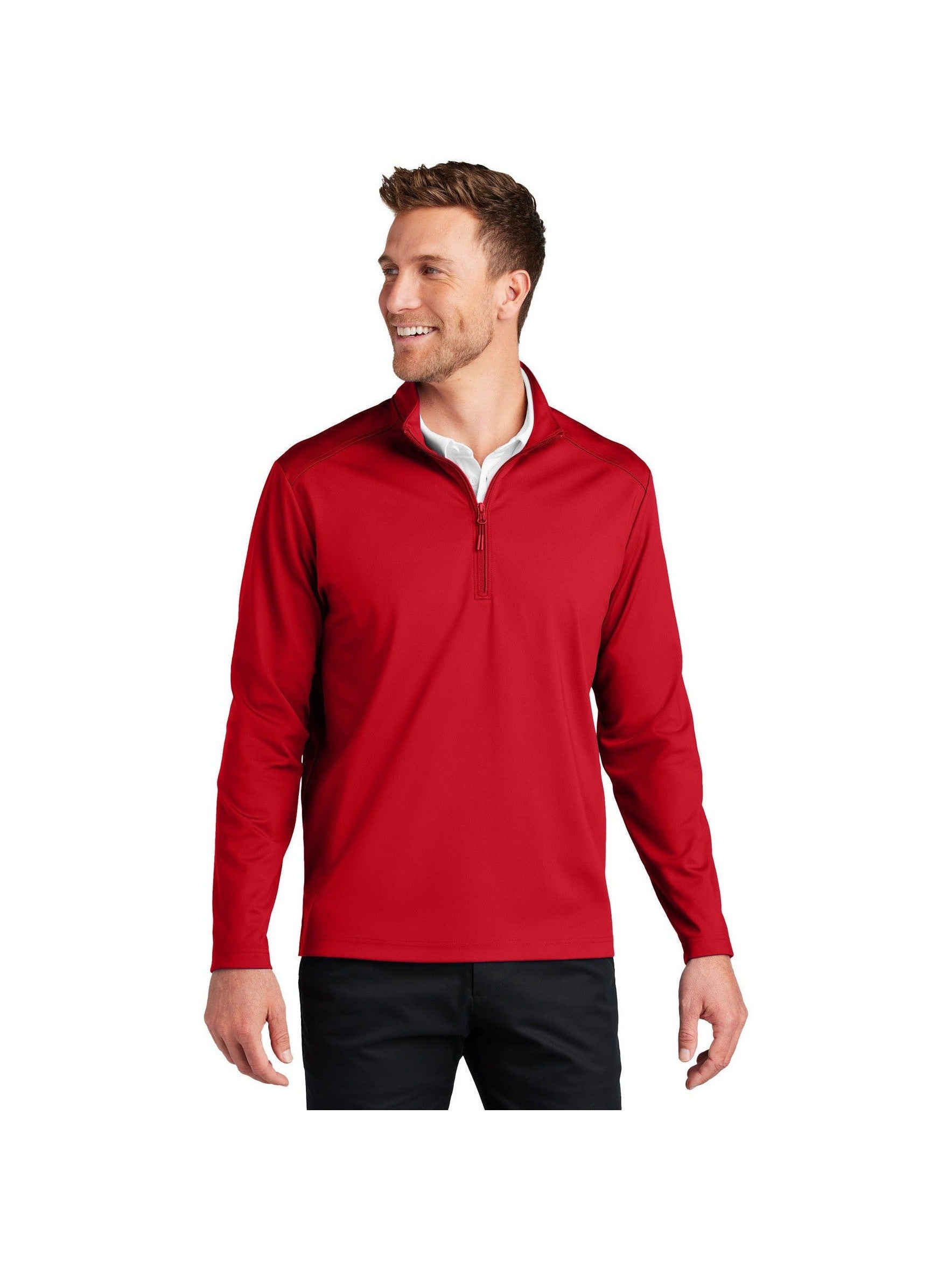 Port Authority C-FREE Double Knit 1/4-Zip