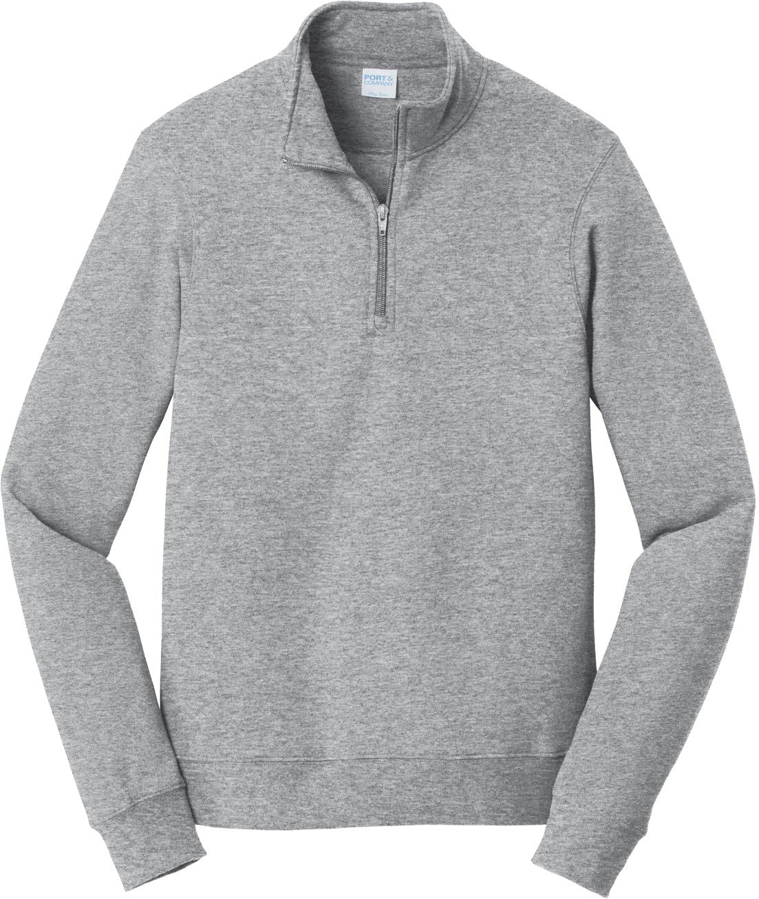 OUTLET-Port & Company Fan Favorite Fleece 1/4-Zip Pullover Sweatshirt