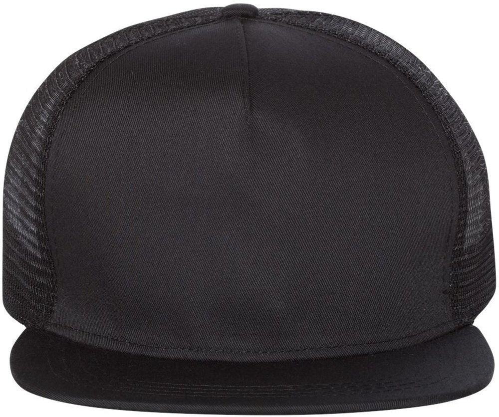 Mega Cap Flat Bill Trucker Cap