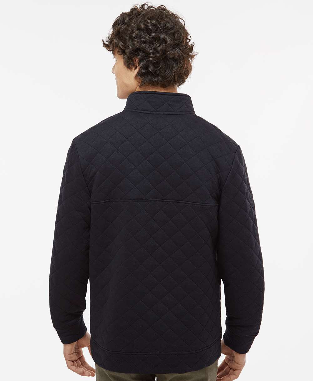 OUTLET-J America Quilted Snap Pullover