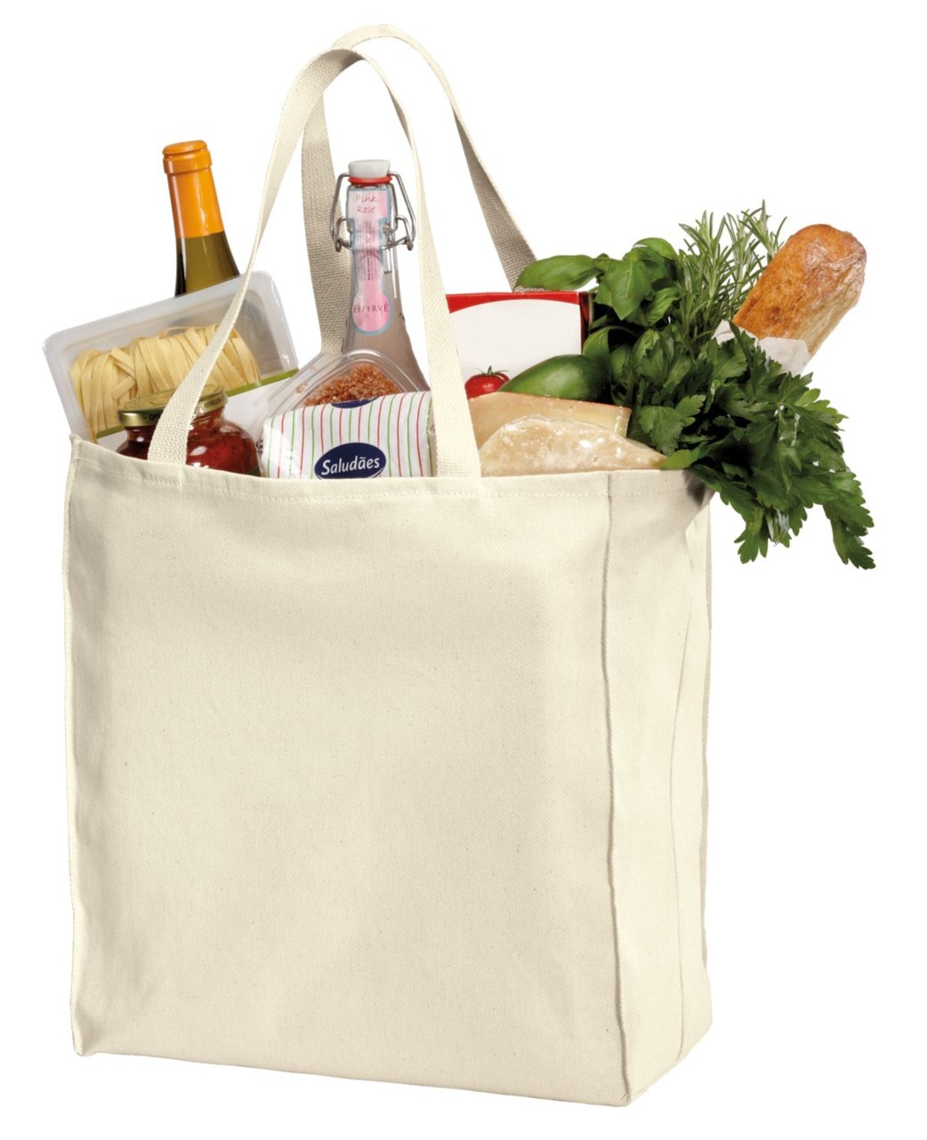 Port Authority Ideal Twill Over-The-Shoulder Grocery Tote