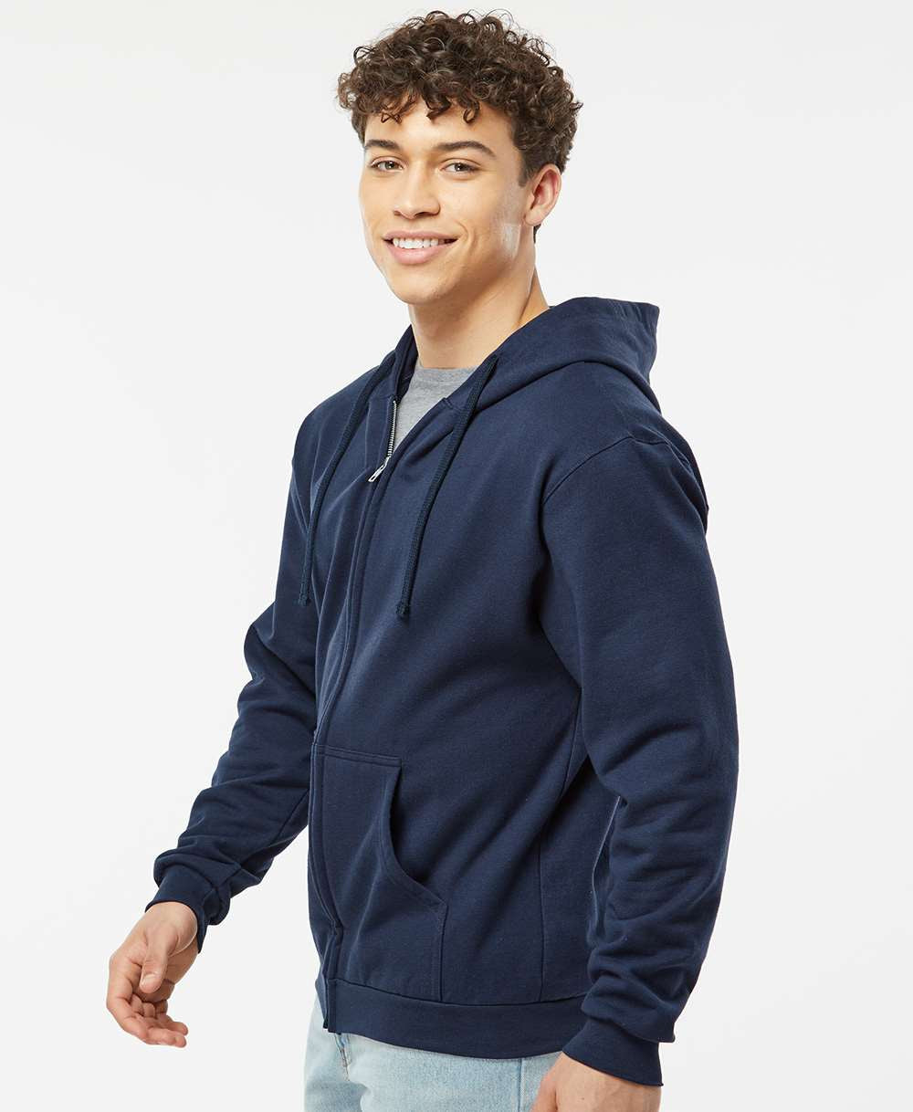 Tultex Unisex Full-Zip Hooded Sweatshirt