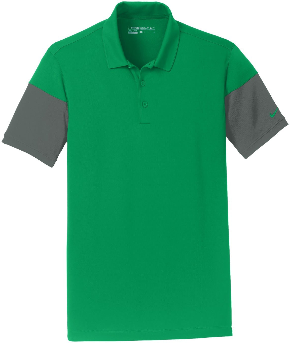 Closeout - NIKE Dri-FIT Sleeve Colorblock Modern Fit Polo