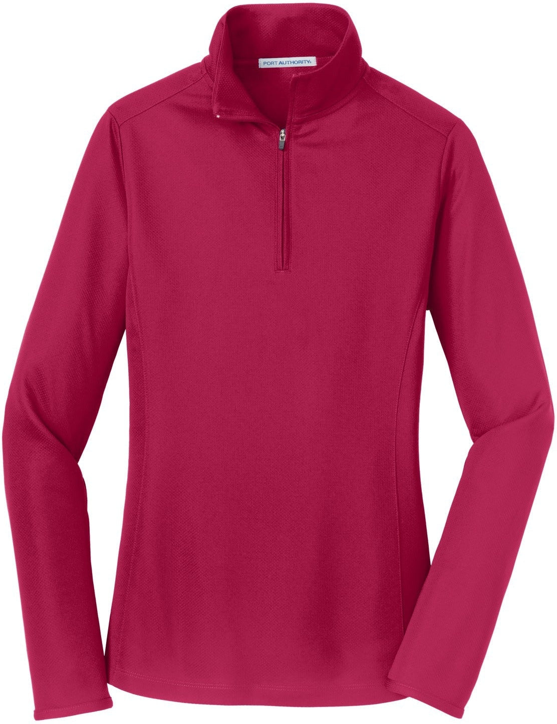 CLOSEOUT - Port Authority Ladies Pinpoint Mesh 1/2-Zip