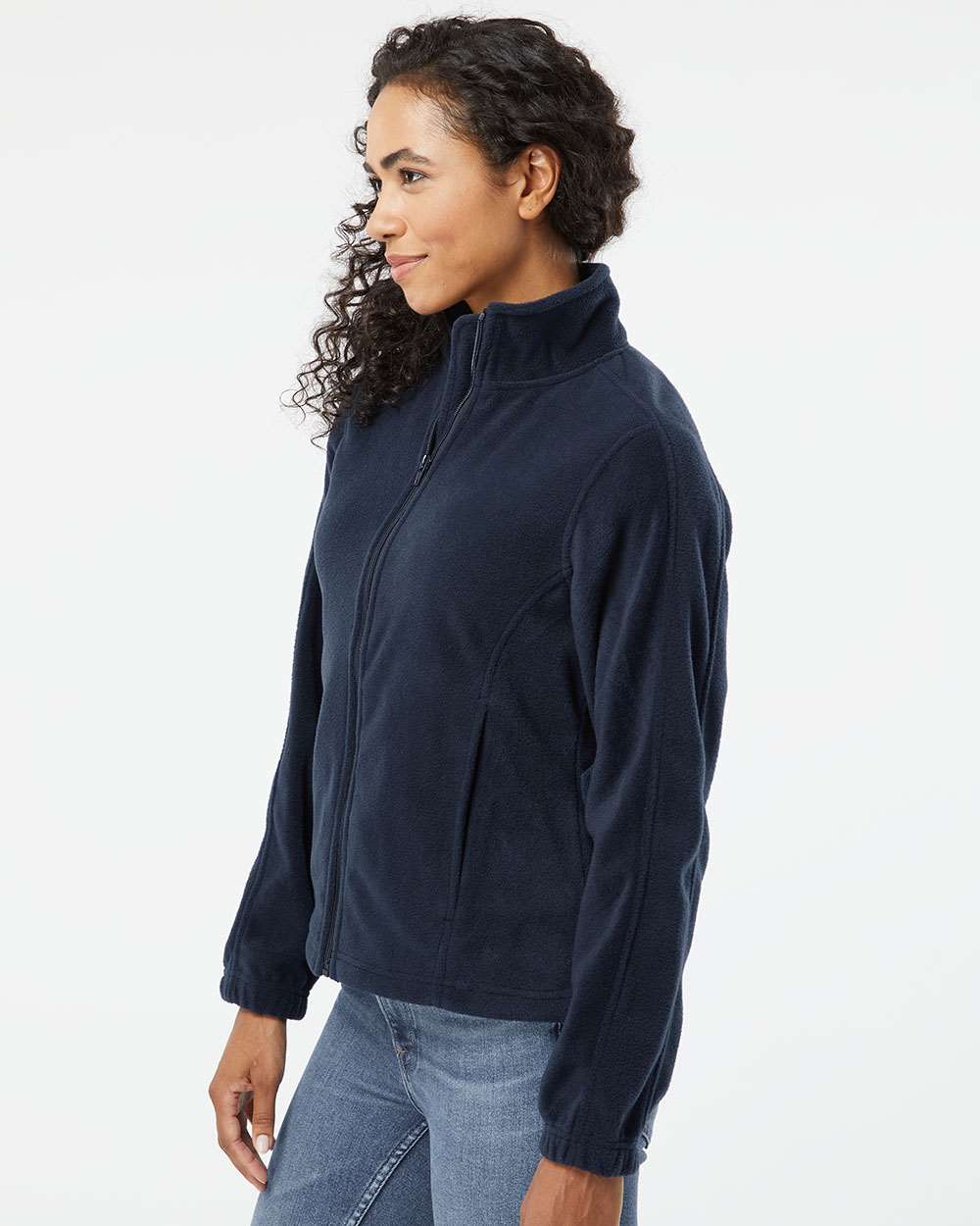 Burnside Ladies Polar Fleece Full-Zip Jacket