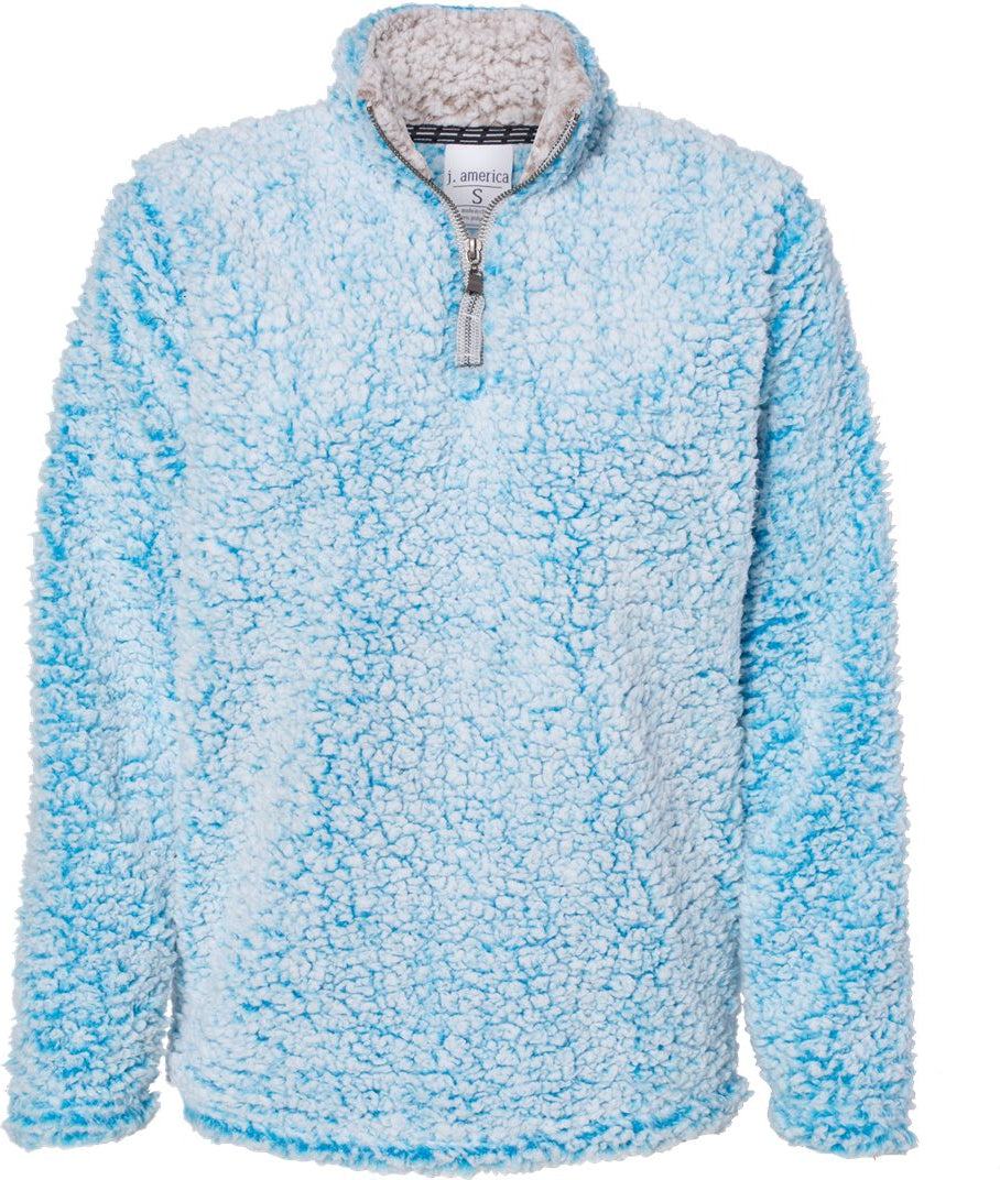 J. America Womenâs Epic Sherpa Quarter-Zip Pullover