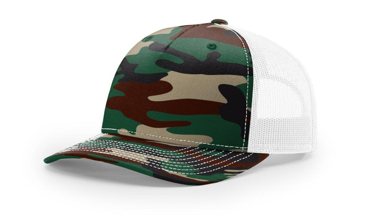 Richardson Printed Five Panel Trucker