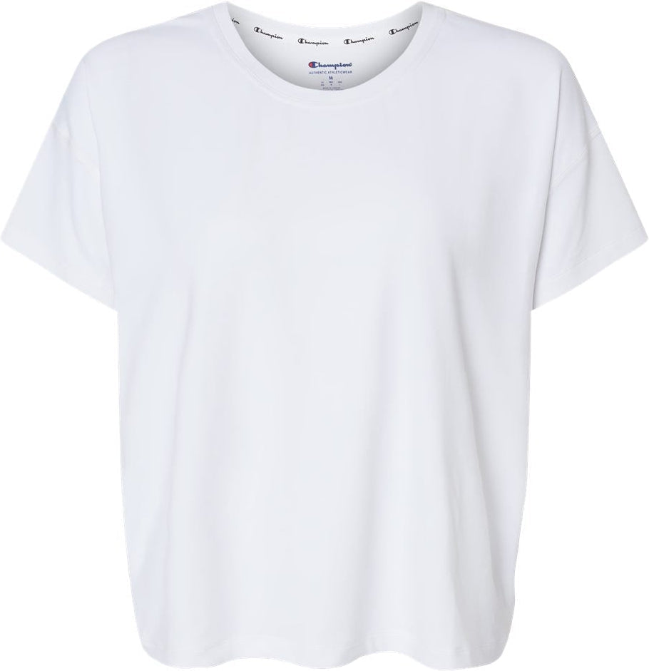 Champion Ladies Sport Soft Touch Crop T-Shirt